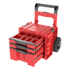 Qbrick System PRO Cart 2.0 Plus Drawer 3 Red Ultra HD