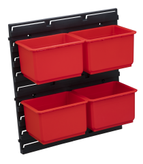 Qbrick System Containers SET nr 1 (QS ONE 200, Organizer XL; QS TWO Organizer)