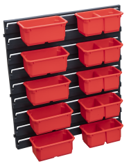 Qbrick System Containers SET nr 3 (QS ONE M and L Organizers; QS PRO 100 and 200 Organizers)