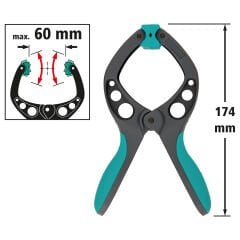 PRO Yaylı Kıskaç 60 mm